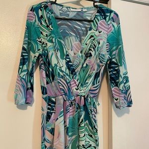 NY&Co printed romper XS